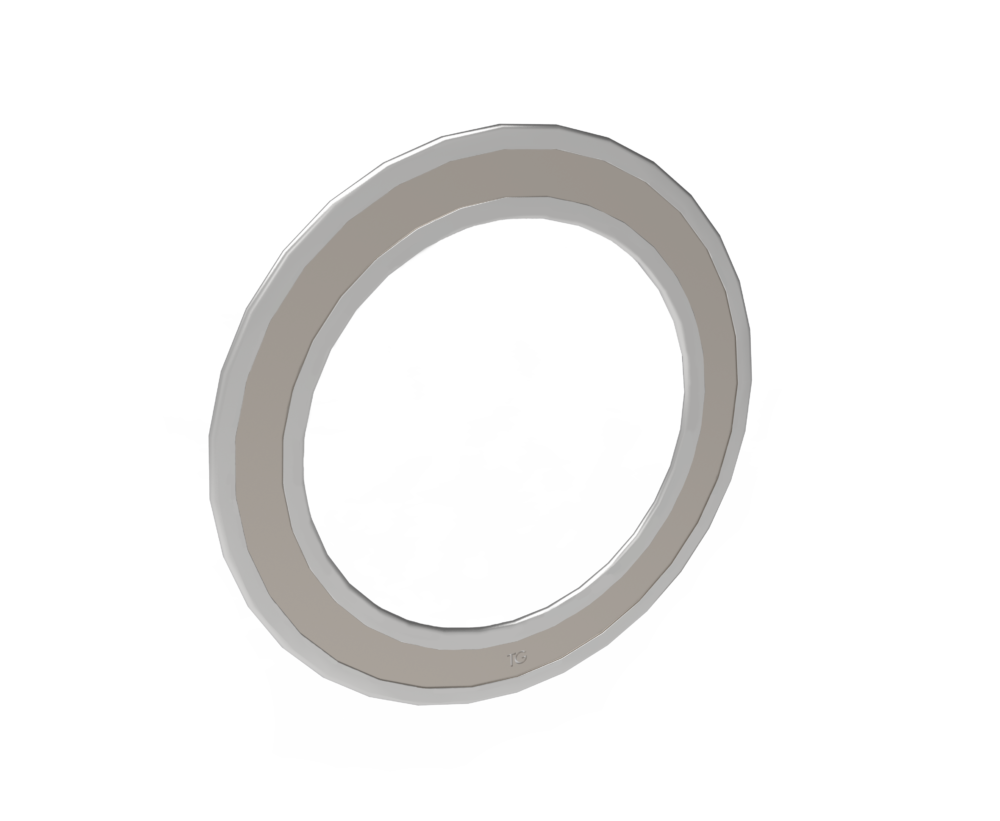 Metal jacketed gasket